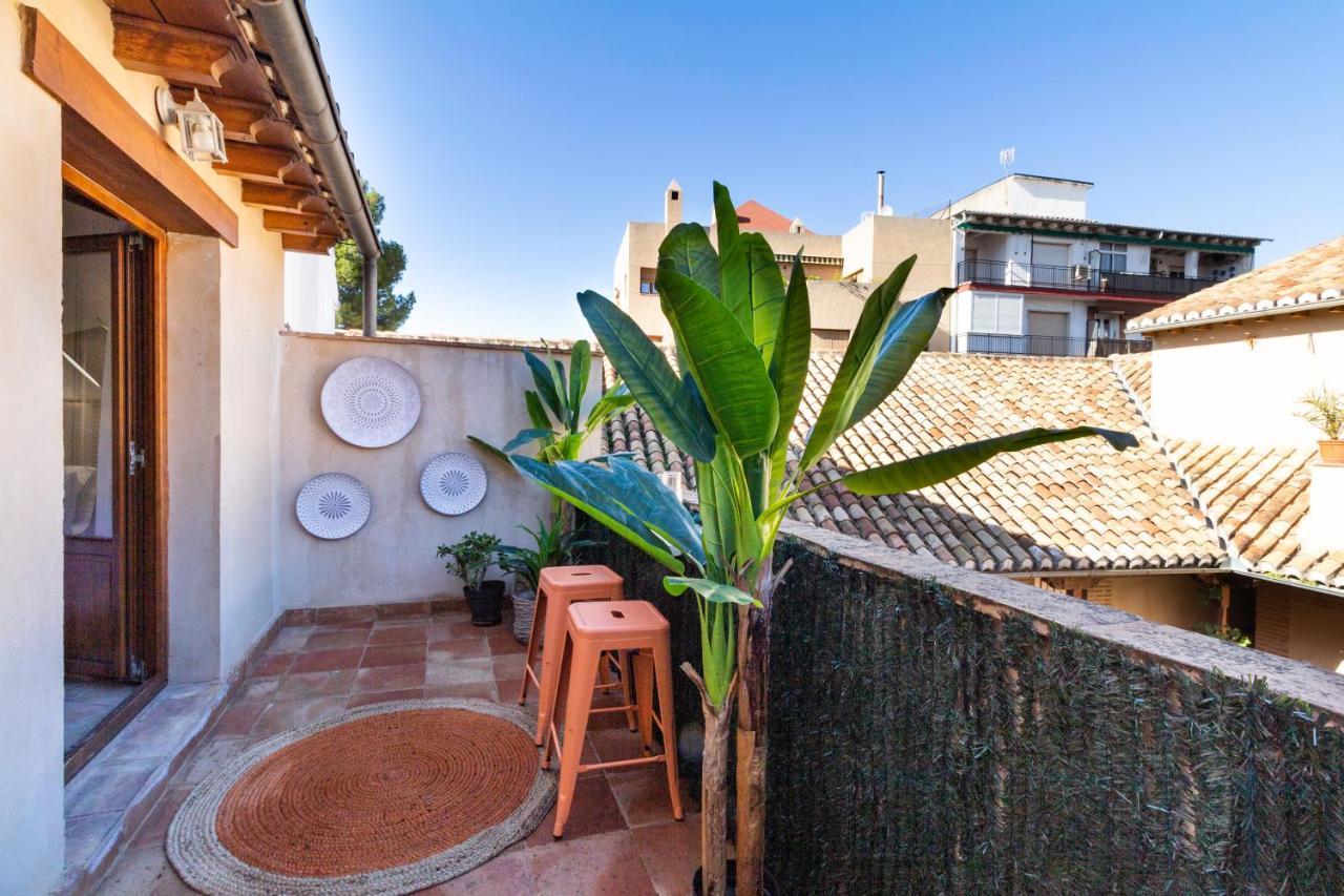 Atico Junto Al Albaicin Con Terraza Daire Granada Dış mekan fotoğraf